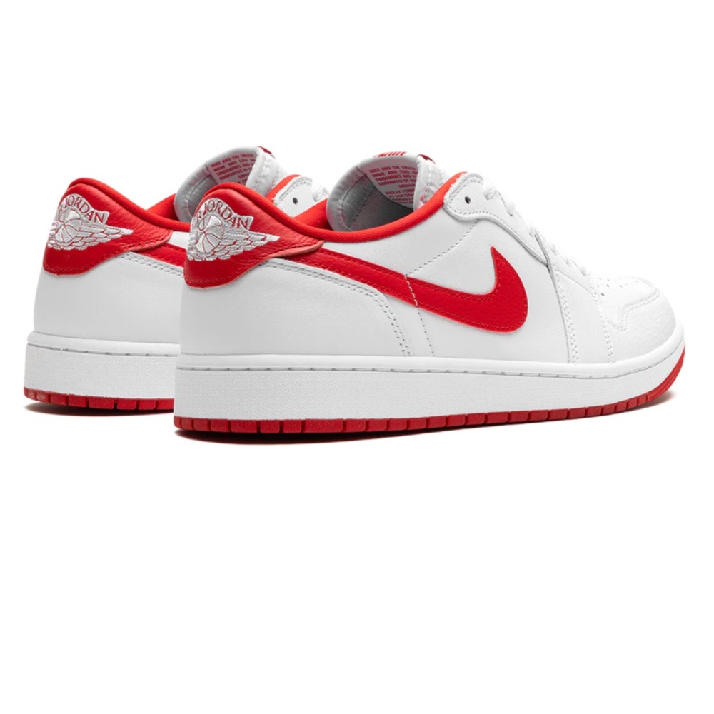New - Nike Air Jordan 1 Low OG “University Red” - Men’s 11.5 - Picture 2 of 6